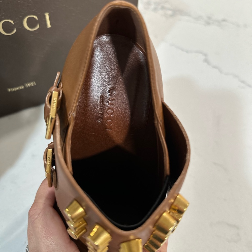 NWT New with tags and box Authentic Gucci bootie - Picture 8 of 10